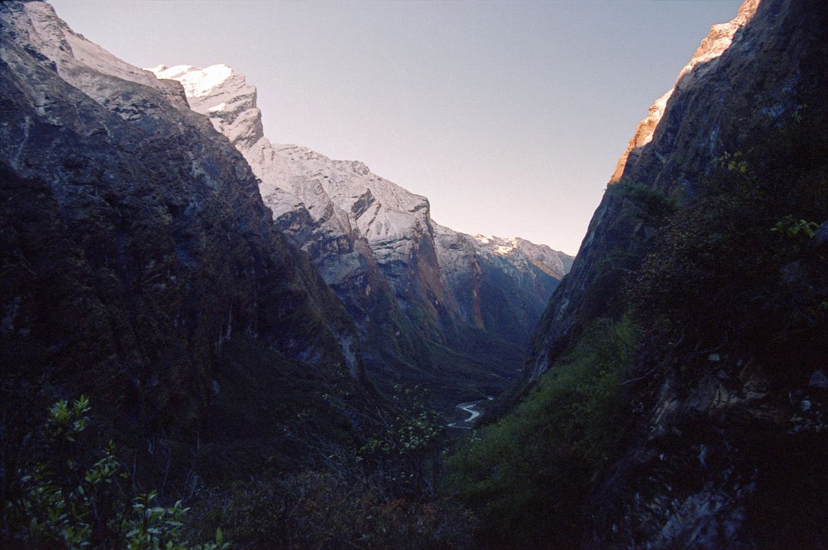 501 Modi Khola Valley From Annapurna Sanctuary